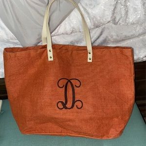 Mudpie "D" tote bag